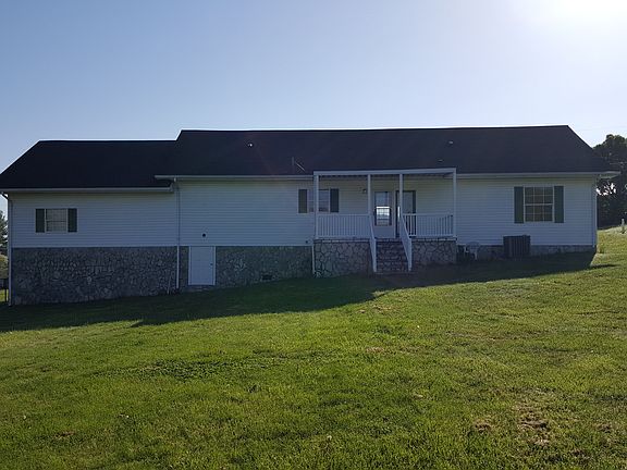 Rear view with big back yard