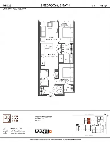 Floor plan 703