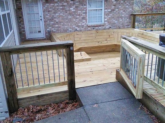 Entry to back deck