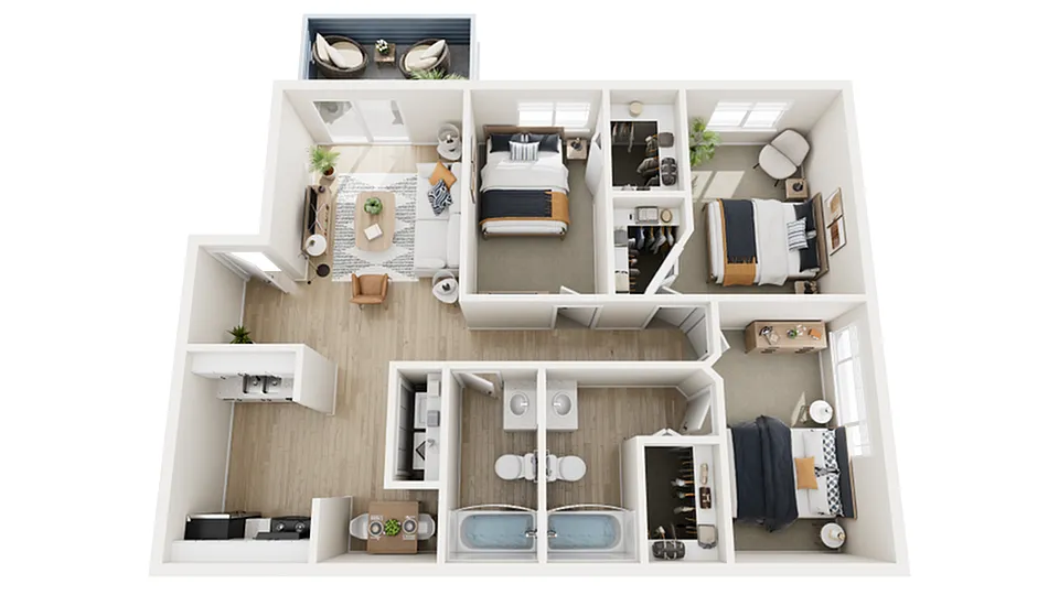 Floor plan C1