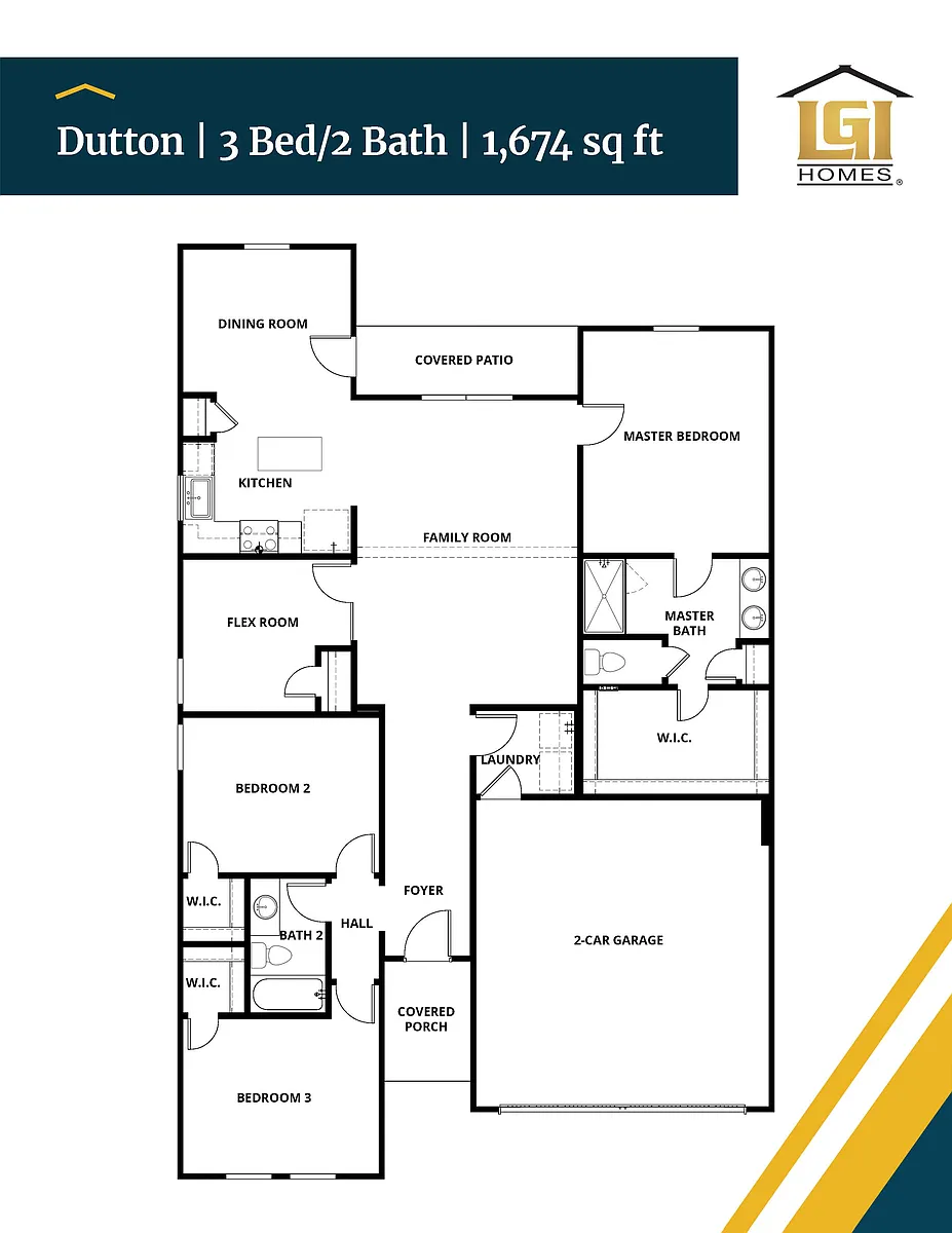 Floor plan Dutton