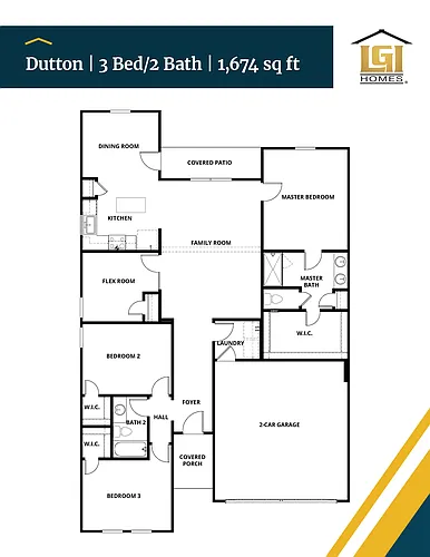 Floor plan Dutton