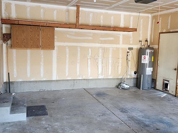 Two car garage with opener.