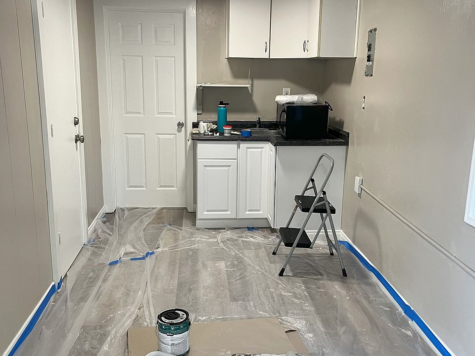 View facing bathroom door