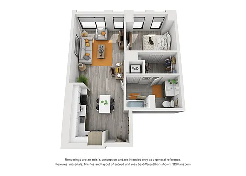Floor plan 1C