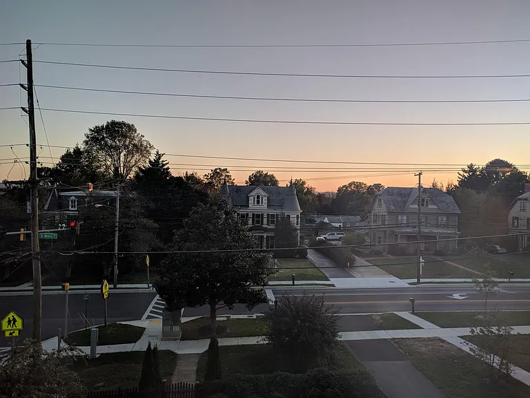 View from front room.