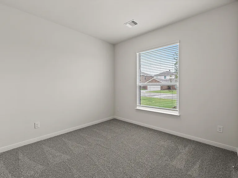 The secondary bedrooms are a perfect space for children's bedrooms or guest rooms.