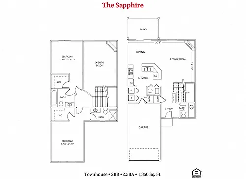 Floor plan The Sapphire