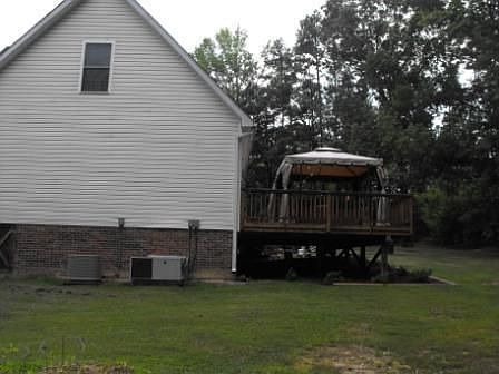 Side & Showing Rear Deck with Hot Tub & Gazebo