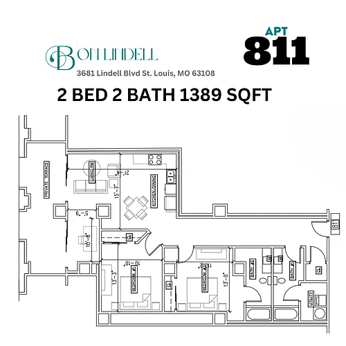 Floor plan 811