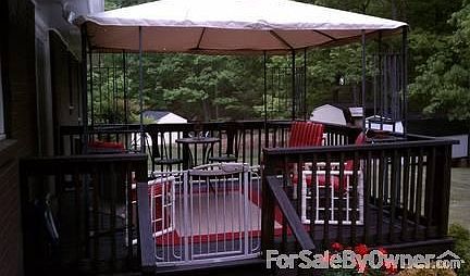 Rear deck