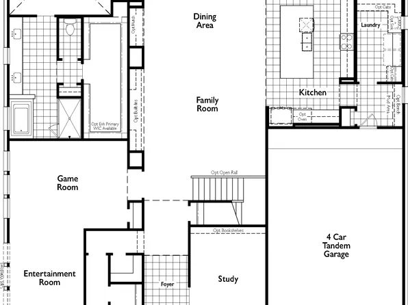 Plan Whitman Plan, The Woodlands Hills