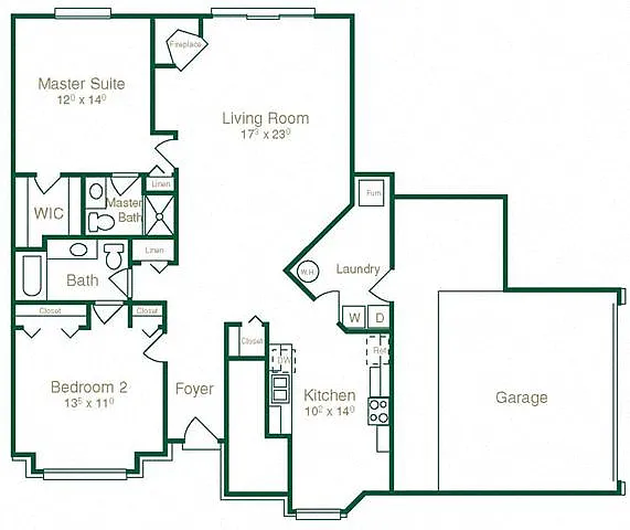 Floor plan The Ranier
