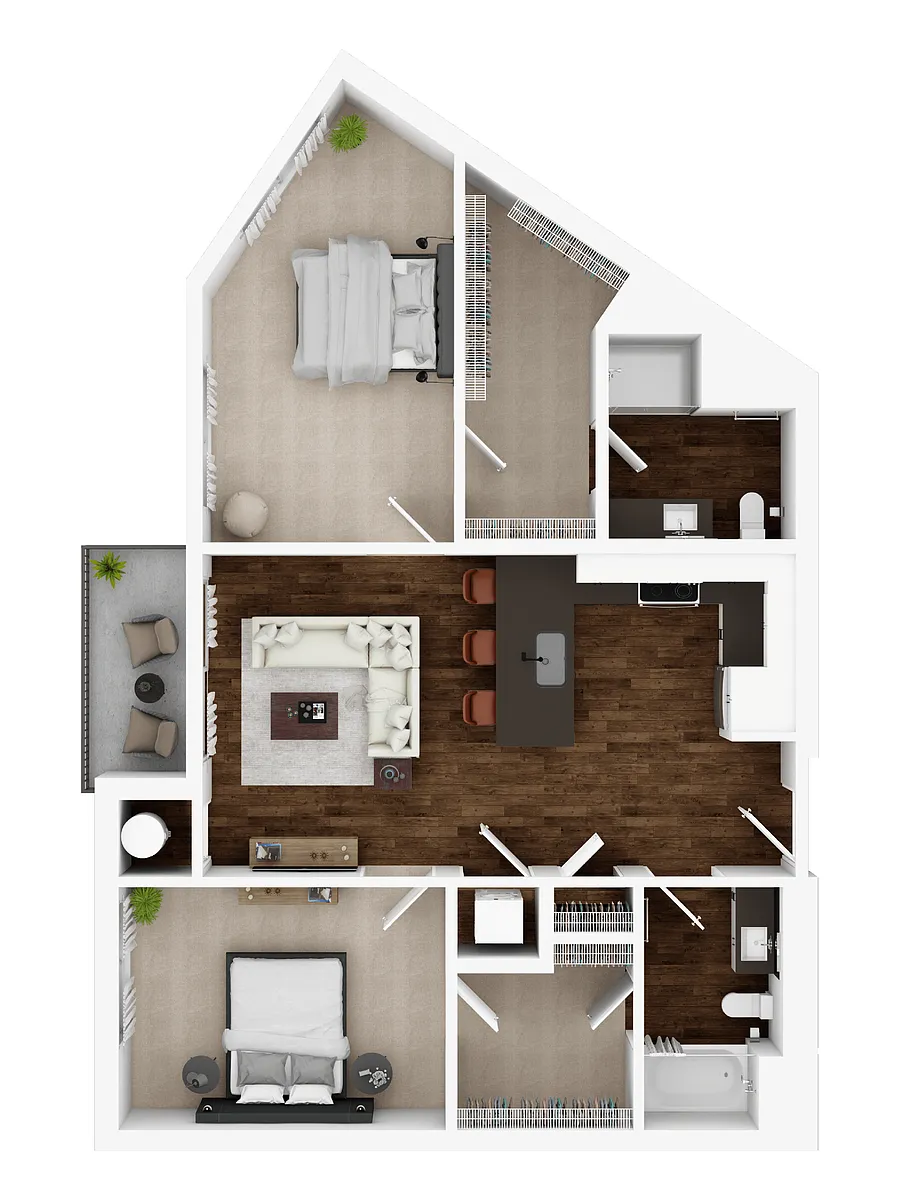 Floor plan Hoover