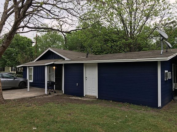Side view of the house