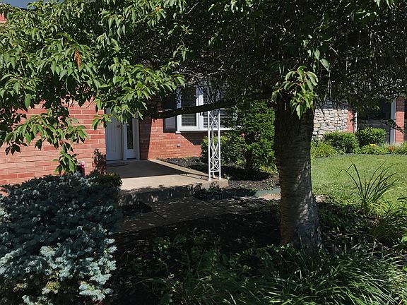 Front porch and landscaping