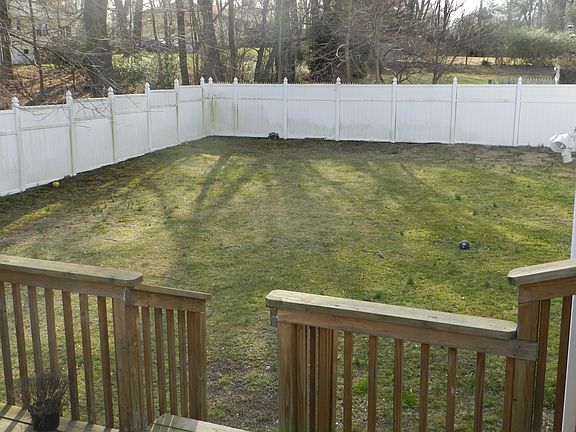 large fenced-in backyard