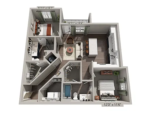 Floor plan B11