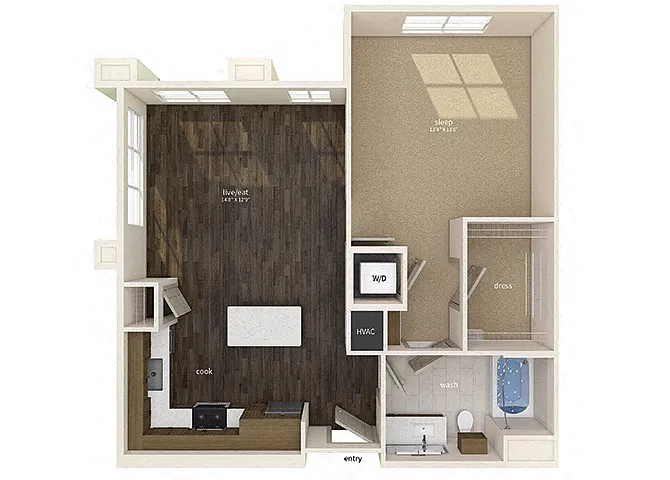 Floor plan A7