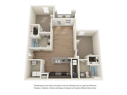 Floor plan 2BR
