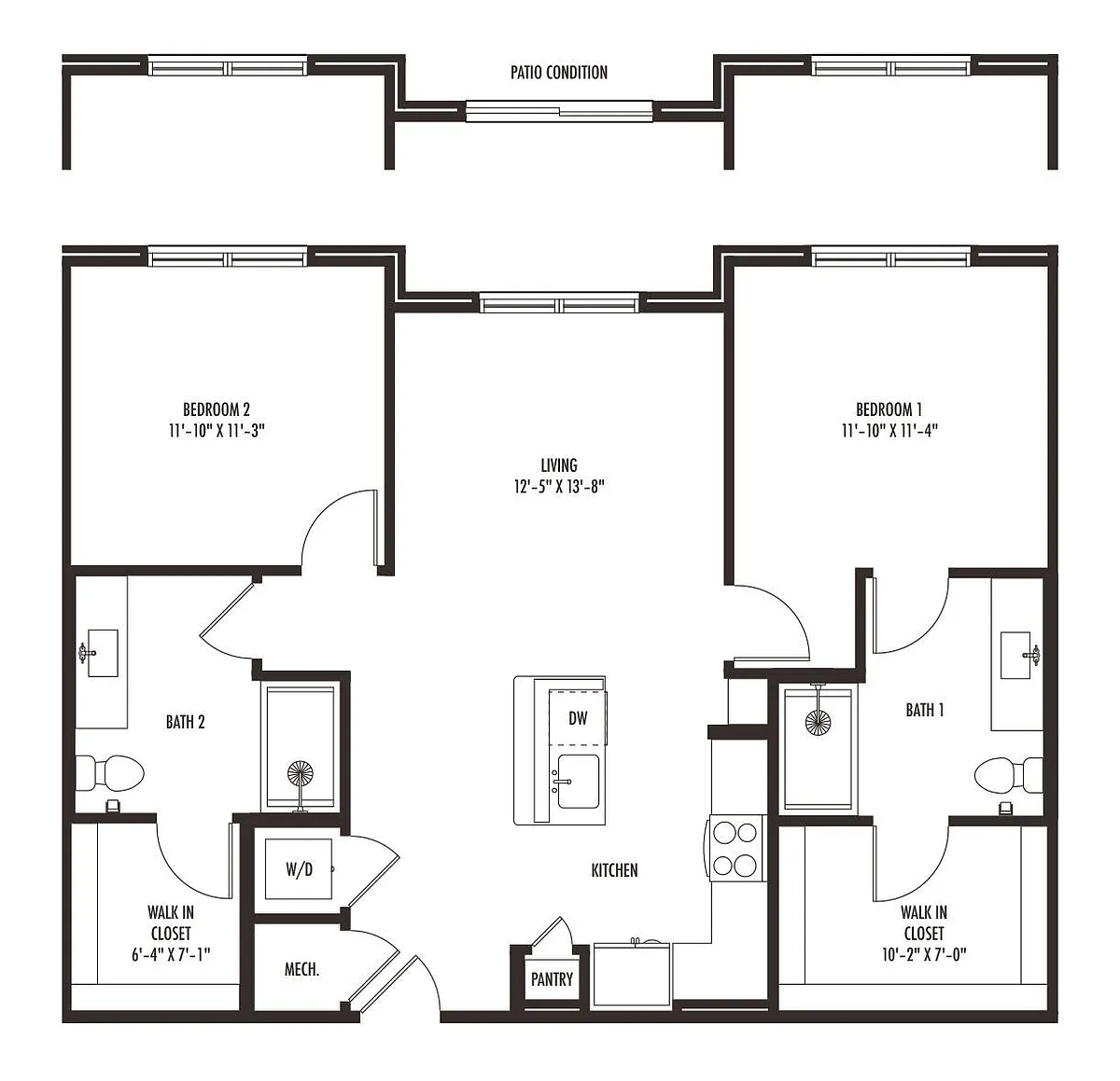 Floor plan B1