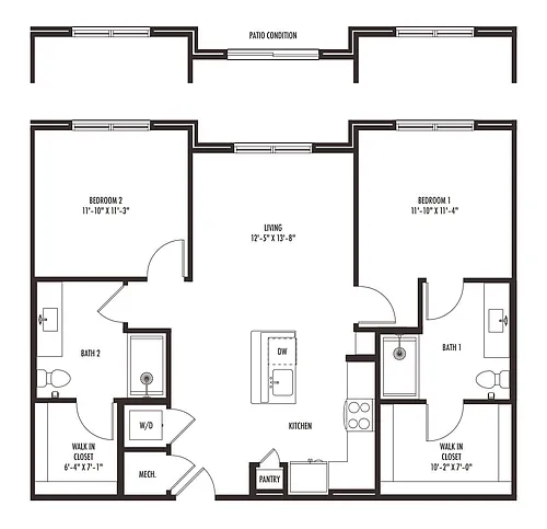 Floor plan B1
