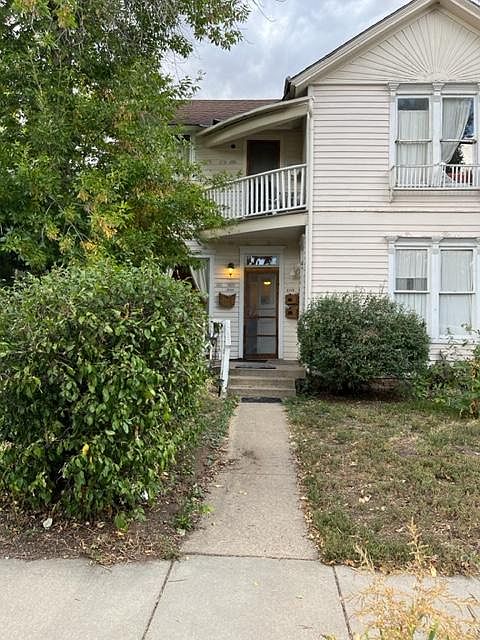 Front of the house. There are 4 separate apts. in the house. Each have their own entrances and outside spaces.