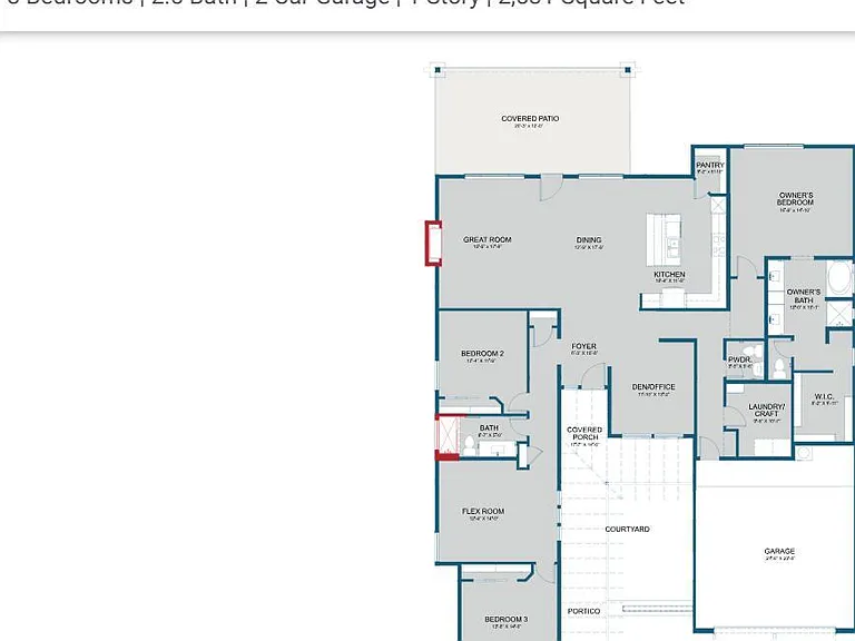 2577 square feet