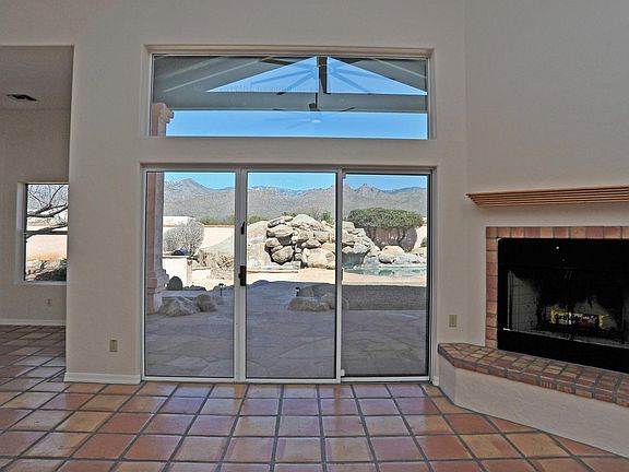 Family room with kitchen dining area