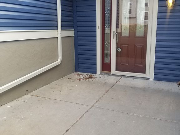 Charming patio entryway.