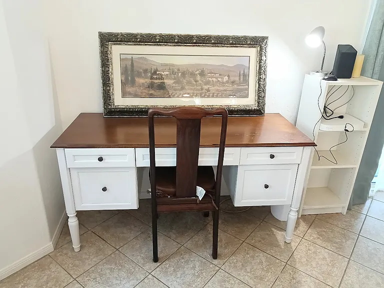 Large desk for a workstation downstairs.