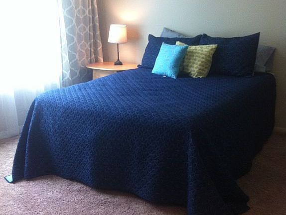 Main floor master bedroom.