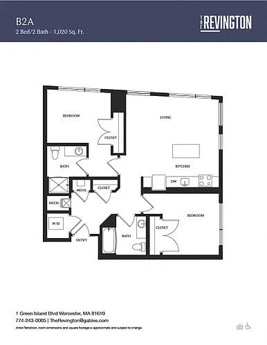 Floor plan B2A