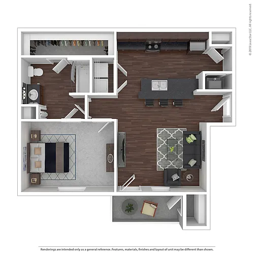 Floor plan The Cabin
