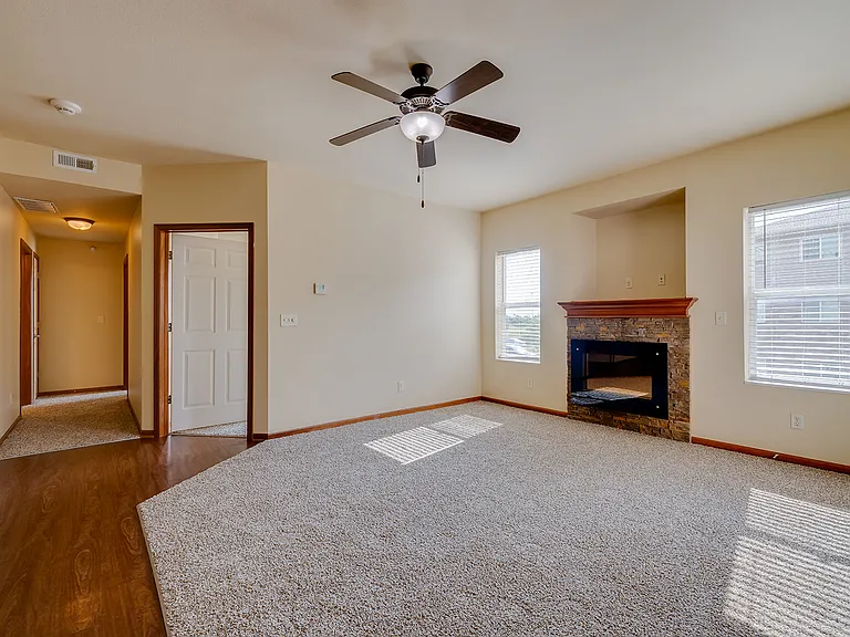 Three Bedroom A - 3 Bed / 2 Bath - 1,234 Sq.Ft.