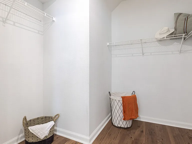 Spacious Walk-In Closet