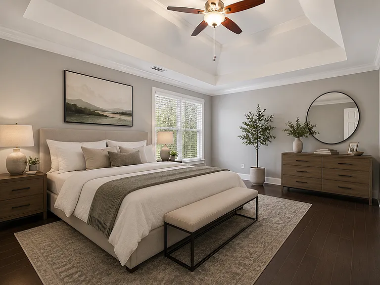 This room is virtually staged.