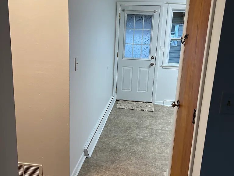 Side door from the private entrance