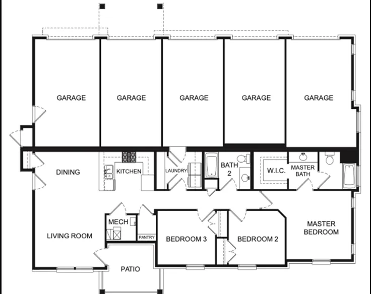 3 bed, 1272 sqft, $1,900 — Photo 2