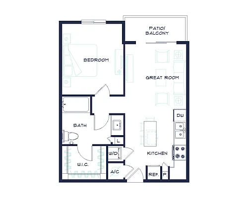 Floor plan A1