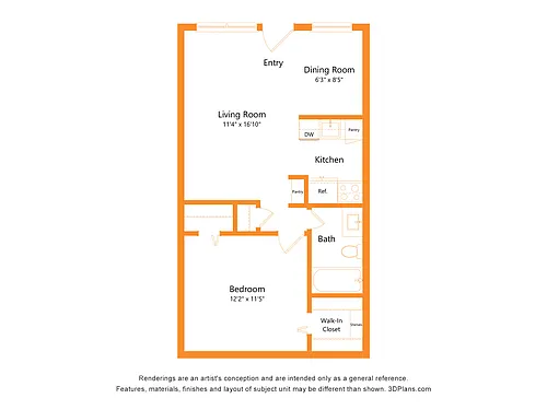 Floor plan Everton A3