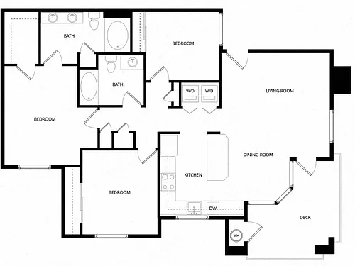 Floor plan The Catalina