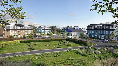 Floor plan Barnstable Flats