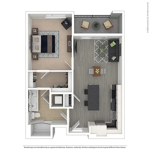 Floor plan A102