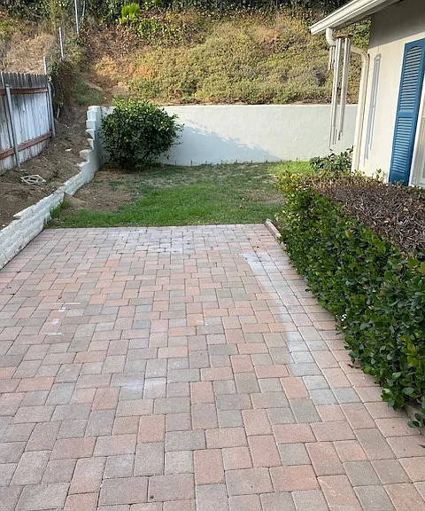 Back patio