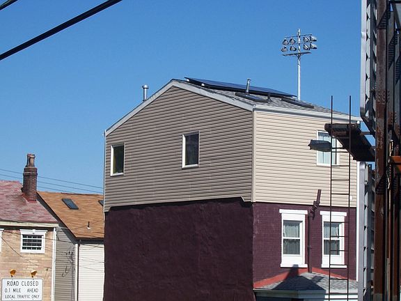Rear House Solar Panels 