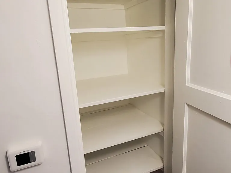 Linen Closet in Hallway