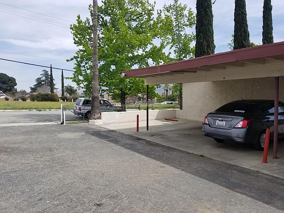 Back parking carport.