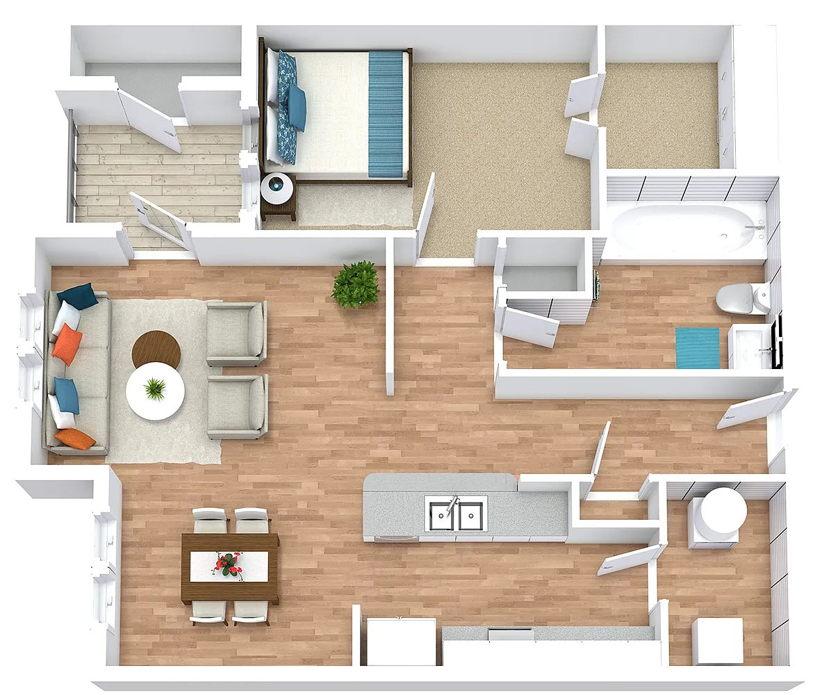 Floor plan Lavender