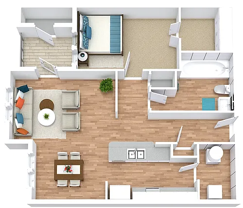 Floor plan Lavender